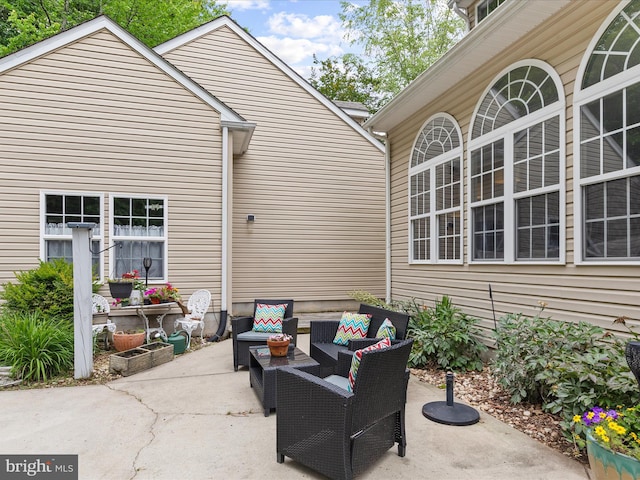 33759 Bay Ridge Ln, Lewes, DE 19958 - view of patio / terrace with outdoor lounge area
