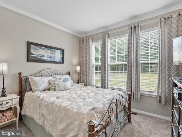33759 Bay Ridge Ln, Lewes, DE 19958 - carpeted bedroom featuring crown molding and baseboards