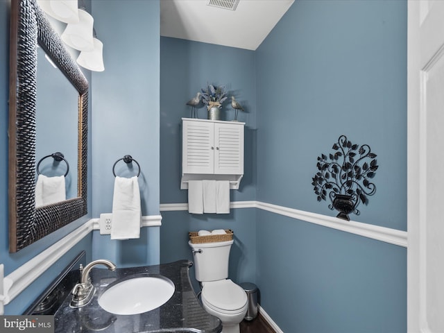 33759 Bay Ridge Ln, Lewes, DE 19958 - bathroom featuring toilet and vanity