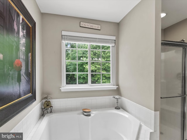 33759 Bay Ridge Ln, Lewes, DE 19958 - full bath featuring a garden tub and an enclosed shower