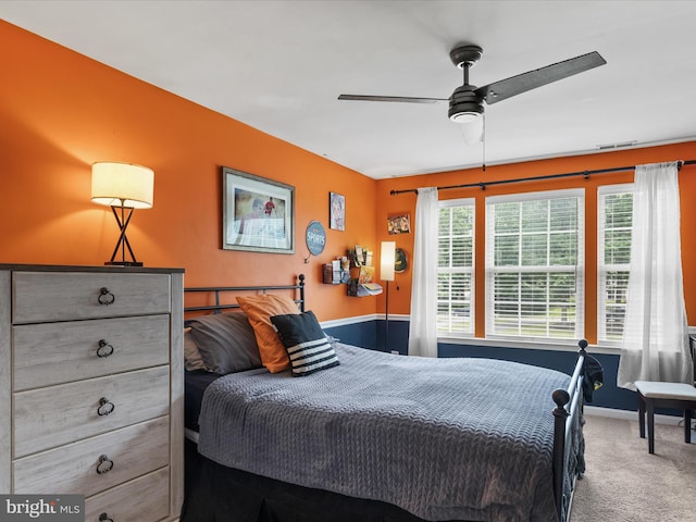 33759 Bay Ridge Ln, Lewes, DE 19958 - bedroom featuring carpet floors and ceiling fan