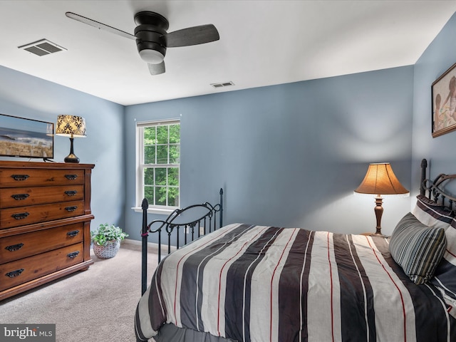 33759 Bay Ridge Ln, Lewes, DE 19958 - bedroom featuring carpet, a ceiling fan, and baseboards