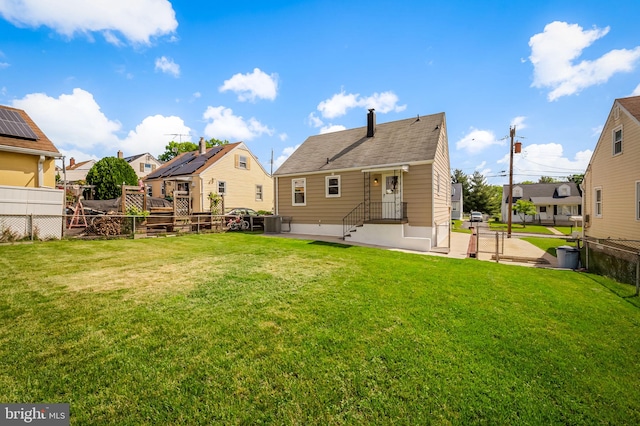 1233 Kendrick Rd, Rosedale, MD 21237 - rear view of house featuring a residential view