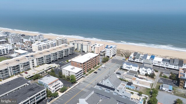 6 141st St Unit 304, Ocean City, MD 21842 - aerial view of waterfront with a beach