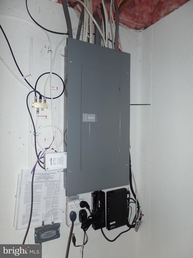 utilities with electric panel