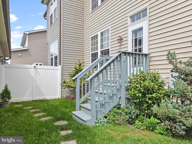 206 Village Center Blvd, Milton, DE 19968 - view of yard with fence