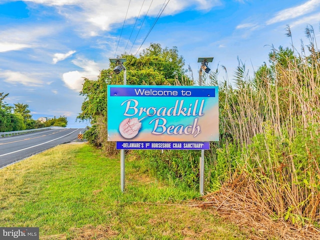 206 Village Center Blvd, Milton, DE 19968 - community sign featuring a yard
