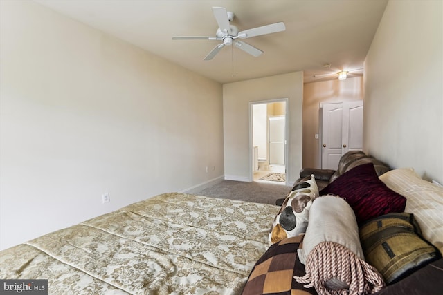 6000 Same Voyage Way Unit 307, Clarksville, MD 21029 - carpeted bedroom featuring ensuite bathroom and baseboards