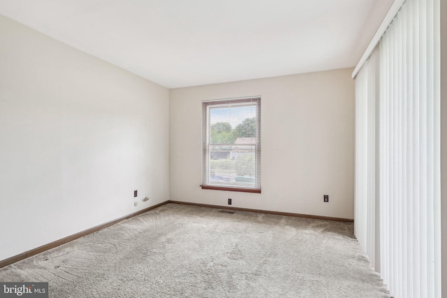 237 Bordentown-Georgetown Rd, Chesterfield, NJ 08515 - empty room featuring light carpet and baseboards