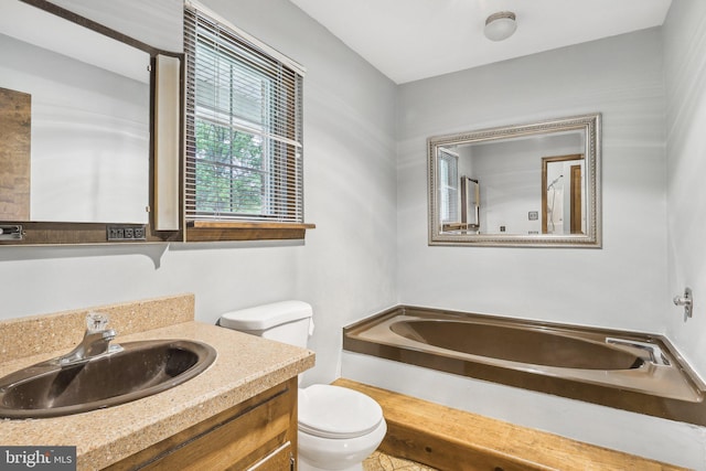 237 Bordentown-Georgetown Rd, Chesterfield, NJ 08515 - full bath with toilet, a bath, and vanity