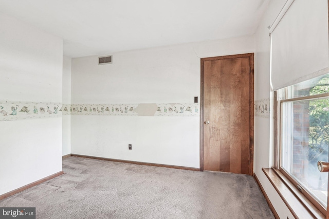237 Bordentown-Georgetown Rd, Chesterfield, NJ 08515 - unfurnished room with light colored carpet, healthy amount of natural light, and baseboards