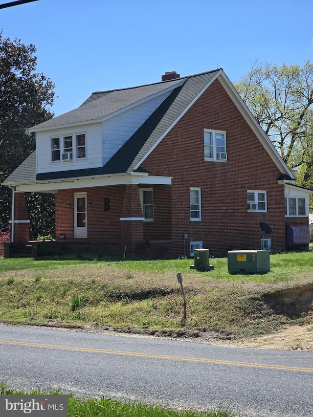 3880 Laurel Grove Rd, Federalsburg, MD 21632 - view of side of property with brick siding and heating fuel