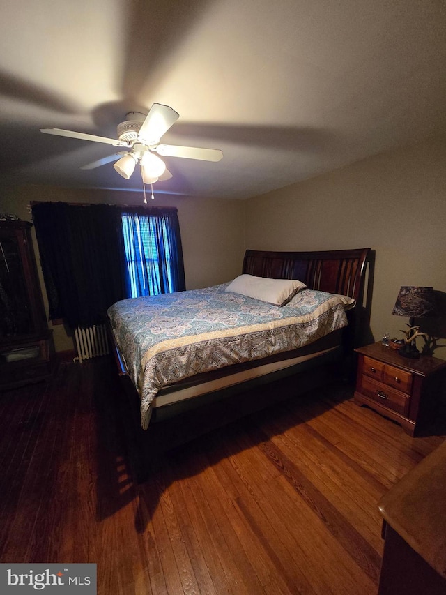3880 Laurel Grove Rd, Federalsburg, MD 21632 - bedroom featuring hardwood / wood-style floors and a ceiling fan