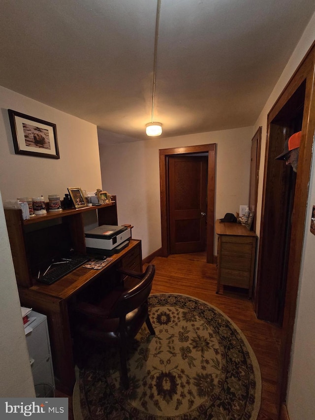 3880 Laurel Grove Rd, Federalsburg, MD 21632 - office with wood finished floors and baseboards