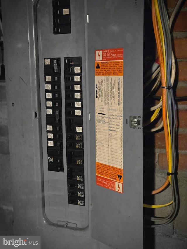 3880 Laurel Grove Rd, Federalsburg, MD 21632 - utility room with electric panel