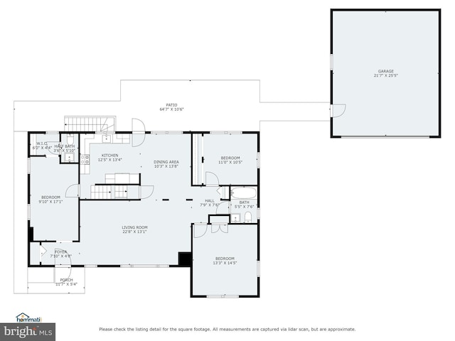 5004 Barnaby Ln, Oxon Hill, MD 20745 - floor plan