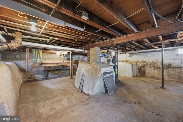 135 Pine St, Dover, DE 19901 - view of unfinished below grade area