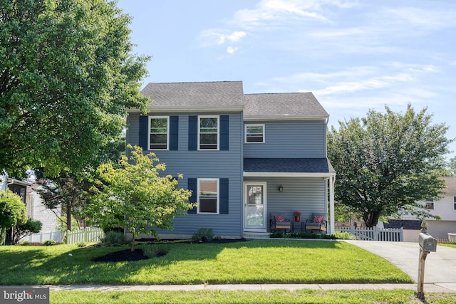1899 Norhurst Way N, Catonsville, MD 21228 - view of front facade featuring covered porch and a shingled roof