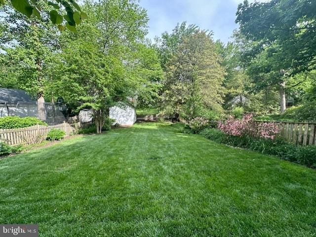view of yard