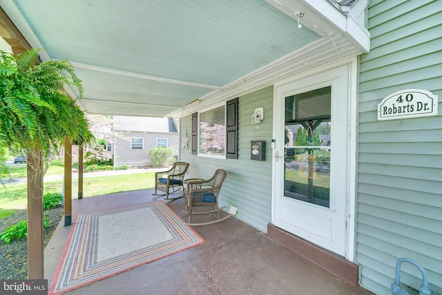40 Robarts Dr, Phoenixville, PA 19460 - view of patio / terrace featuring a porch