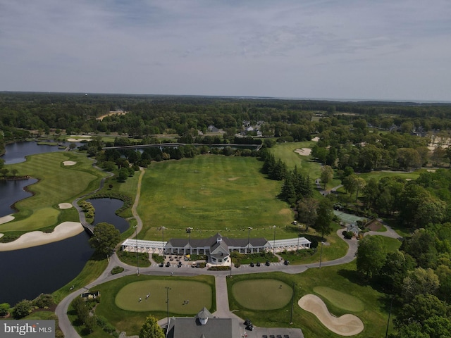 32469 Approach Way Unit 3296, Millsboro, DE 19966 - bird's eye view featuring view of golf course and a water view