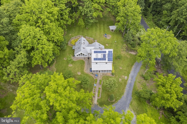 drone / aerial view