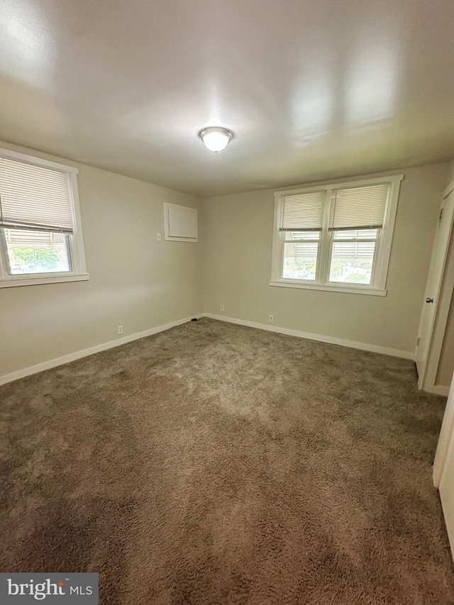 interior space with baseboards