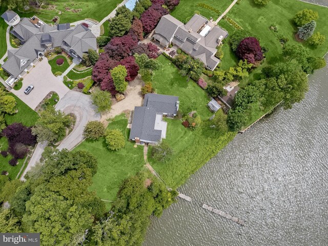 1924 Hidden Point Rd, Annapolis, MD 21409 - aerial view of property and surrounding area with a nearby body of water