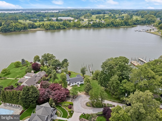 1924 Hidden Point Rd, Annapolis, MD 21409 - drone / aerial view of a nearby body of water