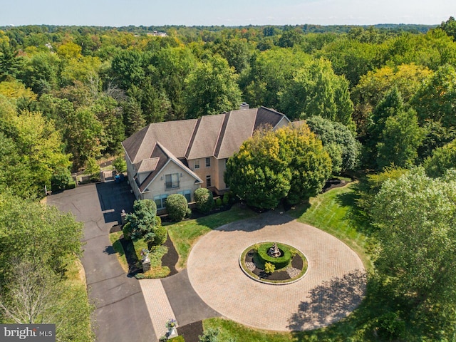 1389 Lamplighter Cir, Gwynedd, PA 19436 - view of subject property featuring a forest