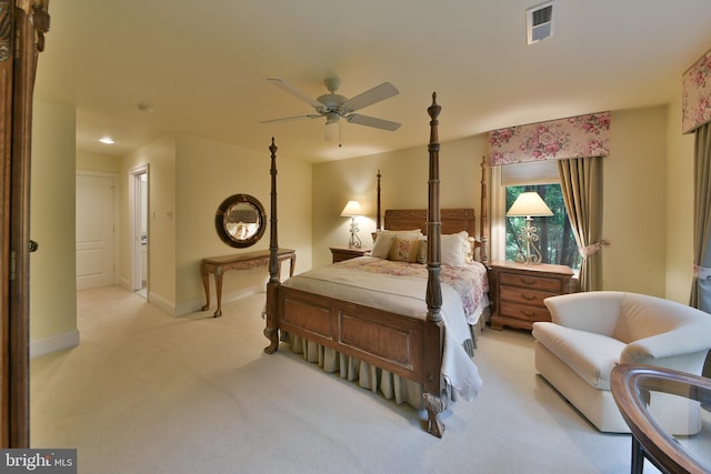 1389 Lamplighter Cir, Gwynedd, PA 19436 - bedroom with light colored carpet, baseboards, and recessed lighting