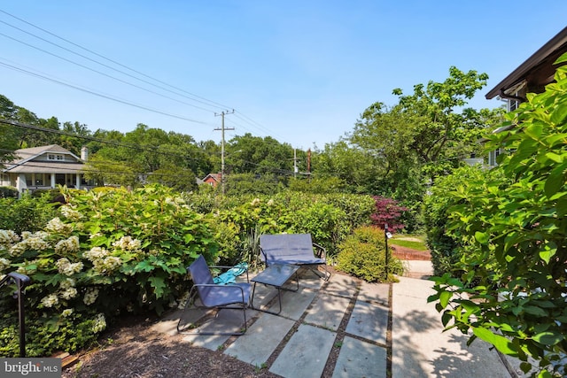 7507 Carroll Ave, Takoma Park, MD 20912 - view of patio