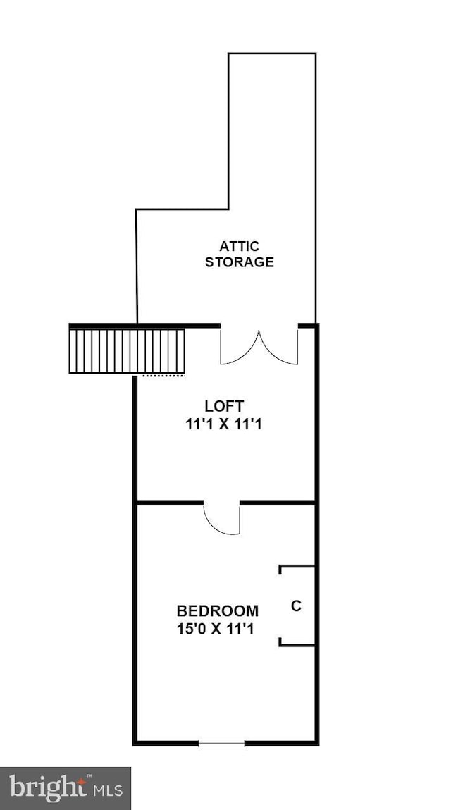 7507 Carroll Ave, Takoma Park, MD 20912 - view of room layout