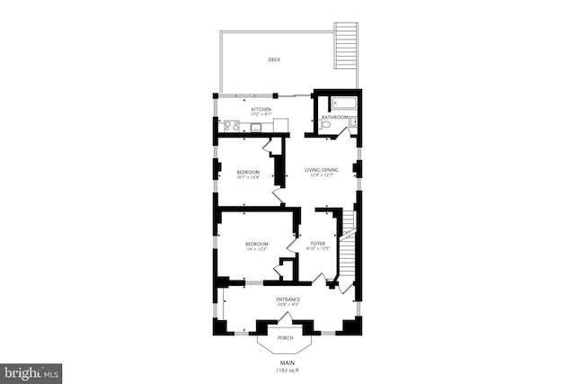 1 Maple Ave, Baltimore, MD 21206 - property floor plan