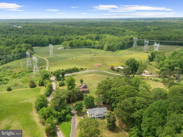 1990 Kate Dr, Port Republic, MD 20676 - bird's eye view of a heavily wooded area