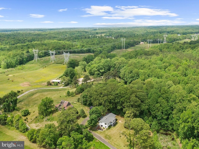 1990 Kate Dr, Port Republic, MD 20676 - aerial overview of property's location featuring a heavily wooded area