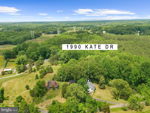 1990 Kate Dr, Port Republic, MD 20676 - drone / aerial view of a heavily wooded area