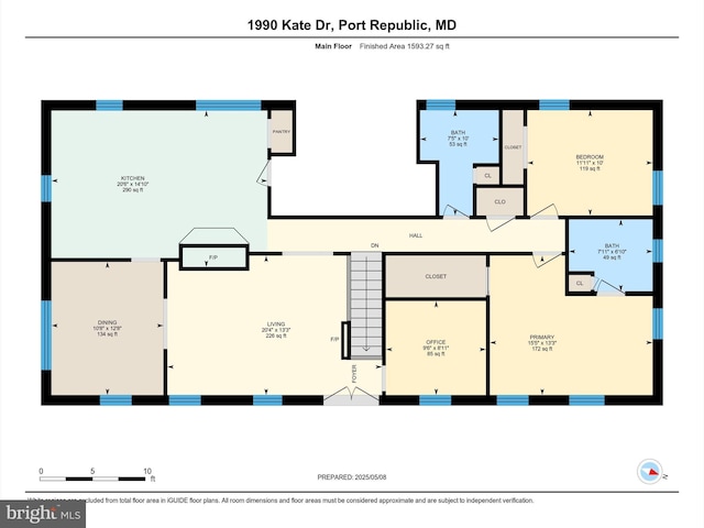 1990 Kate Dr, Port Republic, MD 20676 - home floor plan