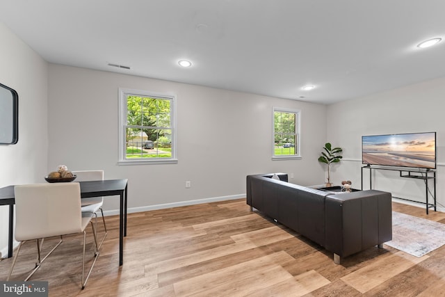9518 Center St, Vienna, VA 22181 - office space featuring light wood finished floors, recessed lighting, and baseboards