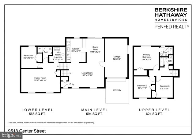 9518 Center St, Vienna, VA 22181 - view of layout