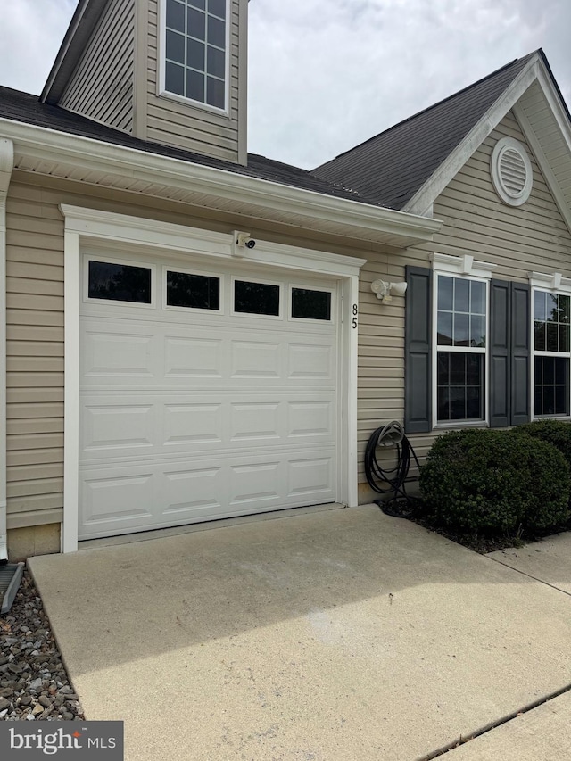 exterior space with driveway
