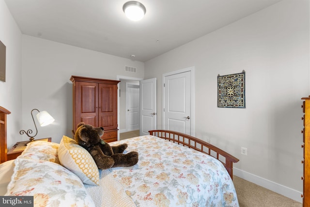 724 E Howell Ave, Alexandria, VA 22301 - bedroom featuring light colored carpet and baseboards