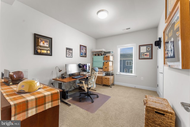 724 E Howell Ave, Alexandria, VA 22301 - carpeted office space featuring baseboards