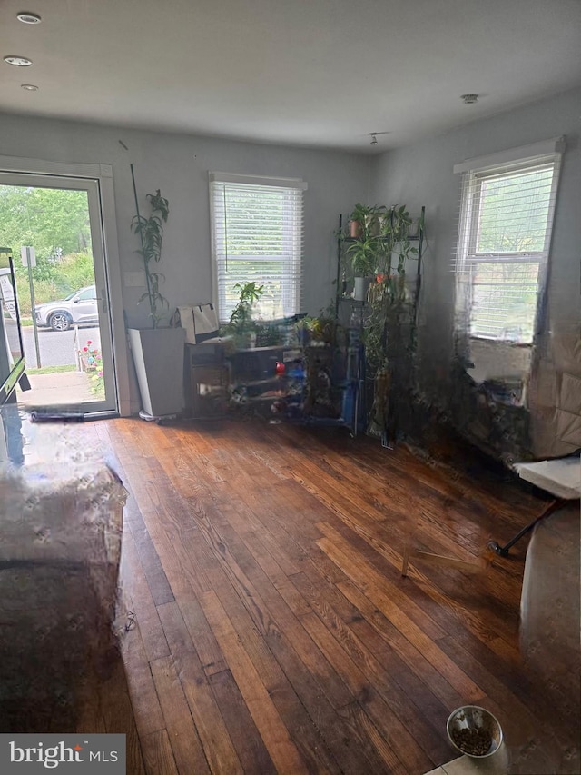 9 47th St SE, Washington, DC 20019 - dining room featuring hardwood / wood-style flooring, plenty of natural light, and recessed lighting
