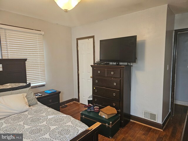 9 47th St SE, Washington, DC 20019 - bedroom featuring dark wood-type flooring