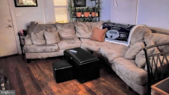 9 47th St SE, Washington, DC 20019 - living room with wood finished floors