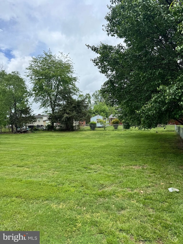 view of yard