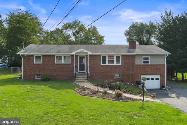 7703 Huron Dr, Gainesville, VA 20155 - single story home featuring driveway, a garage, brick siding, and entry steps