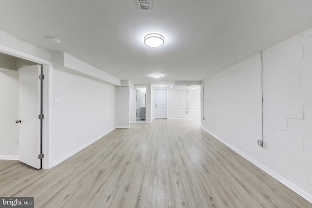 2505 Oxon Run Dr, Temple Hills, MD 20748 - finished below grade area with wood finished floors and baseboards