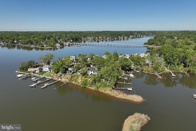 3015 Friends Rd, Annapolis, MD 21401 - aerial view of property and surrounding area featuring a nearby body of water